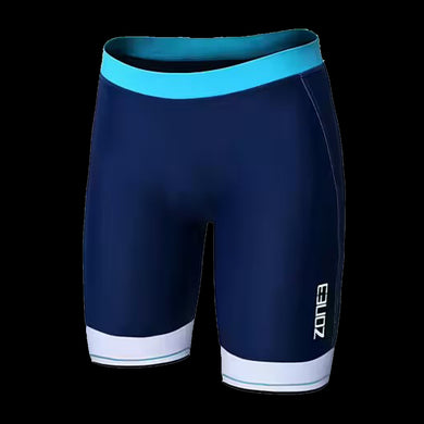Zone3 Womens Lava Long Distance Trishort (Navy White Teal)