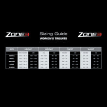 Load image into Gallery viewer, Zone3 Womens Trisuit Activate (Black Purple)