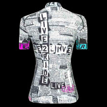 Load image into Gallery viewer, Cycology Live To Ride Womens Cycling Jerseys