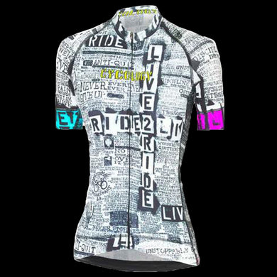 Cycology Live To Ride Womens Cycling Jerseys