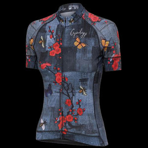 Cycology Lamour Womens Cycling Jersey Blue