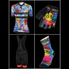 Load image into Gallery viewer, Cycology Rock &amp; Roll Womens Cycling Jersey-White