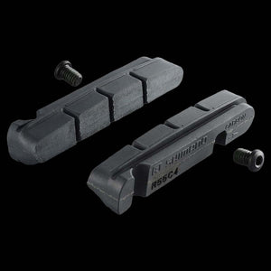 Shimano Road Brake Shoe Set R55C4 Inserts Only for Carbon Rim (OEM Pack, No Box)
