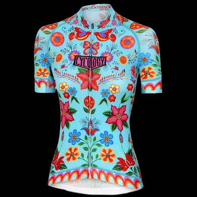 Cycology Frida (Aqua) Womens Cycling Jersey
